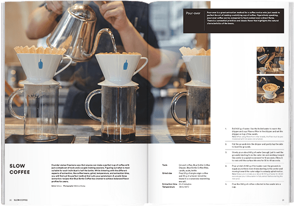 Magazine B - Issue 76 Blue Bottle Coffee - Caffeine Lab