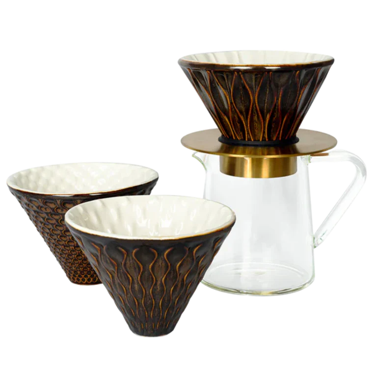 Brewers Coffee Dripper Gift Set - Special Edition (Gunpowder color)