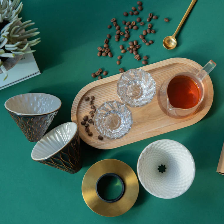 Brewers Coffee Dripper Gift Set - Special Edition (Gunpowder color)