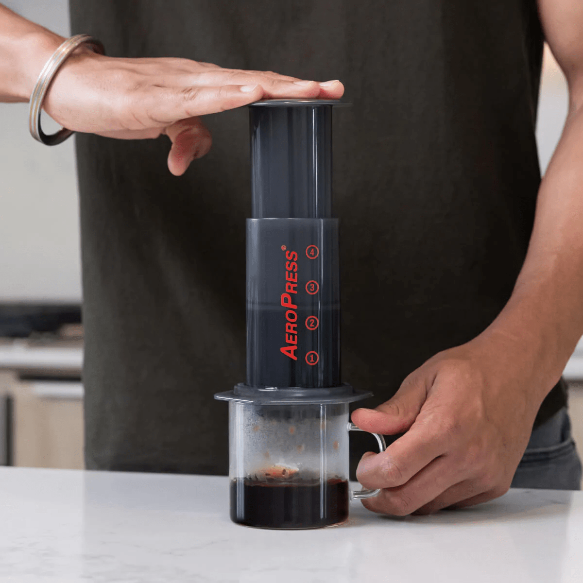 Press-AeroPress Coffee and Espresso Maker-Aeropress - Caffeine Lab