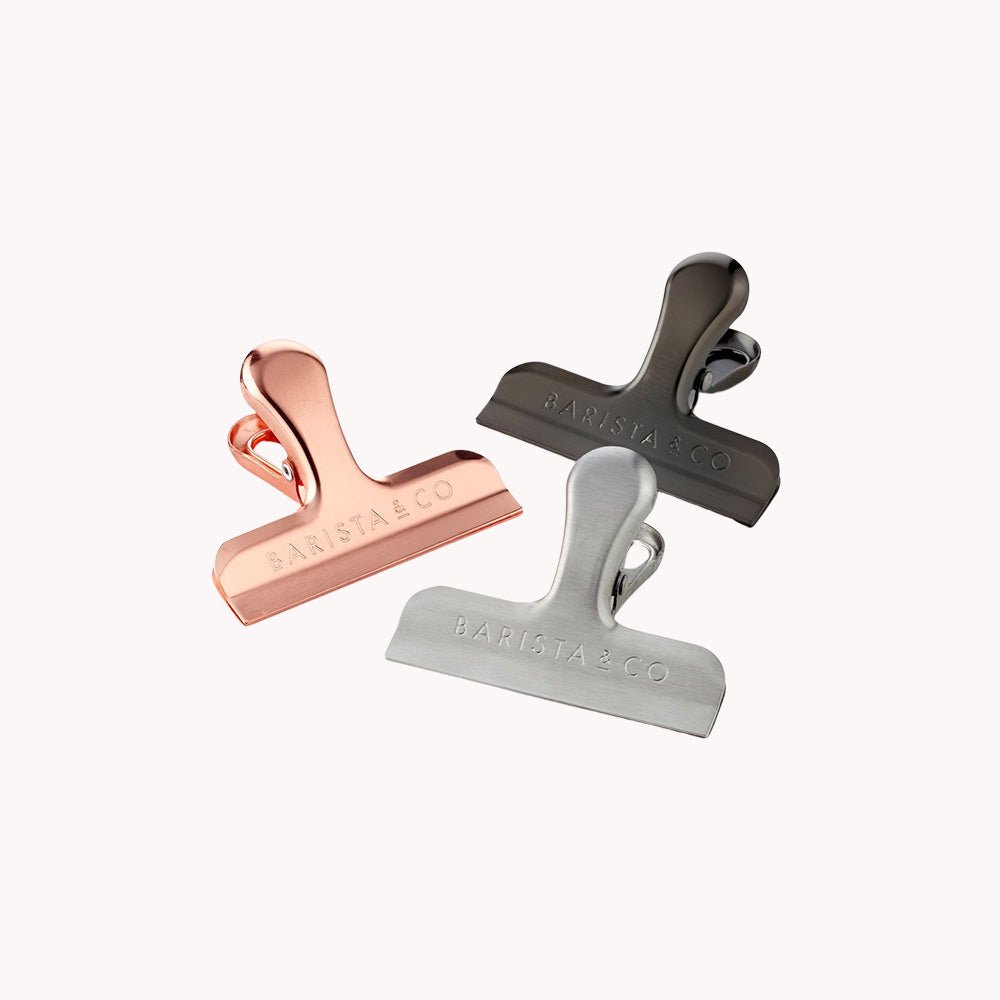 Barista & Co Coffee Bag Clips set of 3 - Caffeine Lab