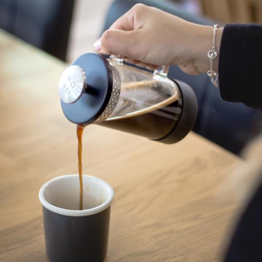 Barista &amp; Co. Coffee Press - 3 Cups/1 Mug - Caffeine Lab