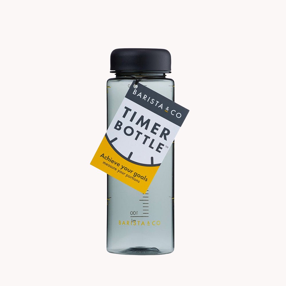 Barista & Co. Timer Measure Water Bottle - Caffeine Lab