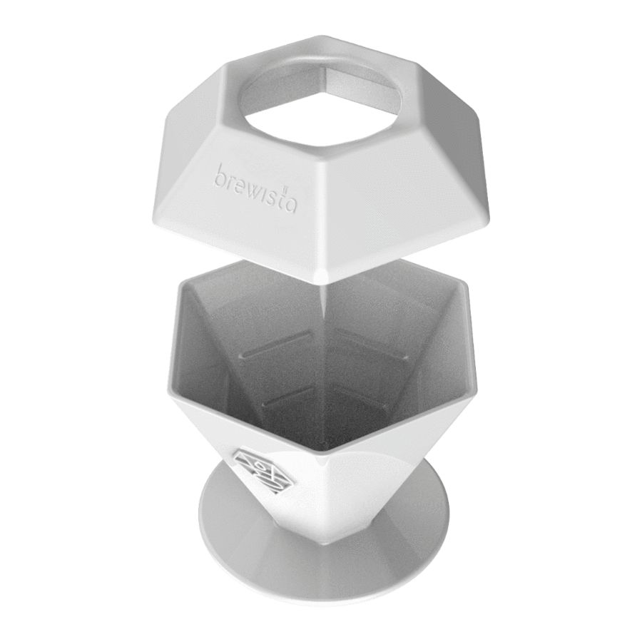 Brewista Gem Series Porcelain Dripper - Caffeine Lab