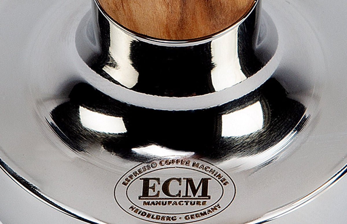 ECM Flat Tamper Olive Wood - Caffeine Lab