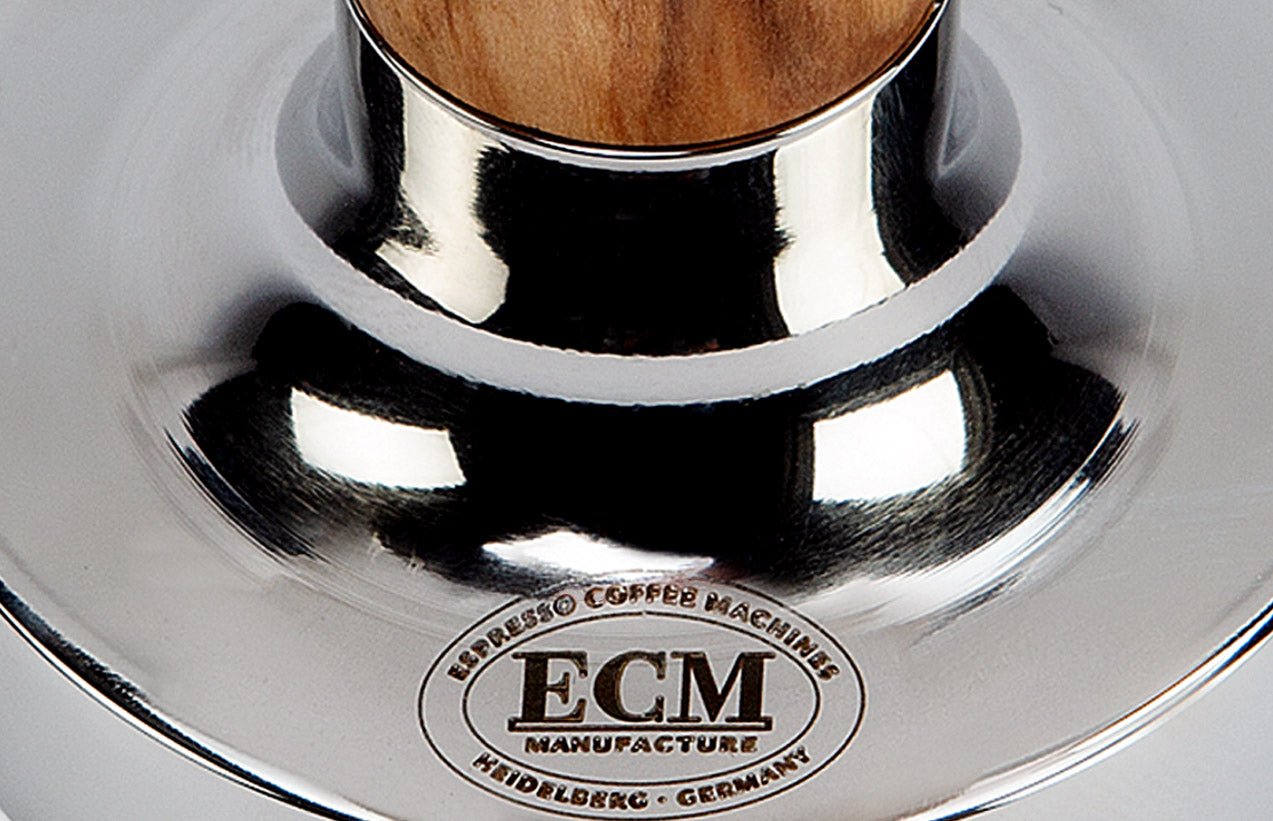 ECM Flat Tamper Olive Wood - Caffeine Lab