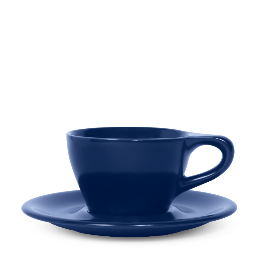 Lino Double Cappuccino Cup &amp; Saucer 177ml - Caffeine Lab