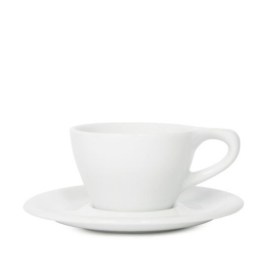 Lino Double Cappuccino Cup & Saucer 177ml - Caffeine Lab