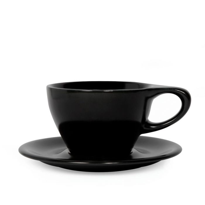 Lino Small Latte Cup &amp; Saucer 237ml - Caffeine Lab