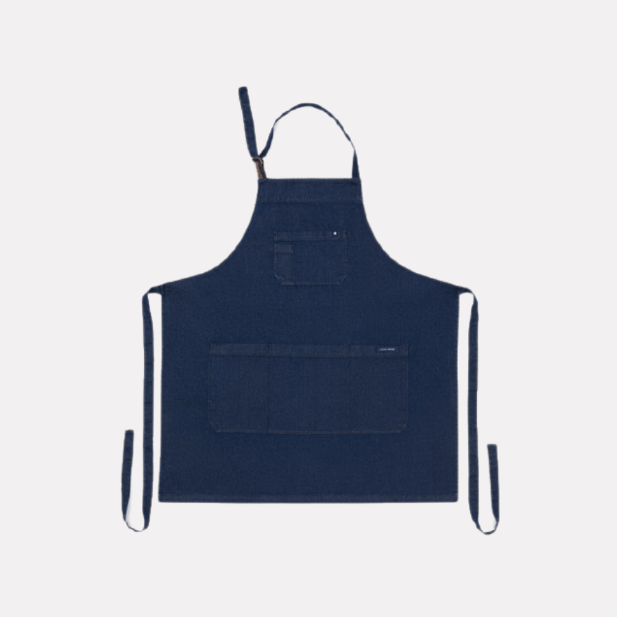 Lucio Verso Denim Classic Apron - Caffeine Lab