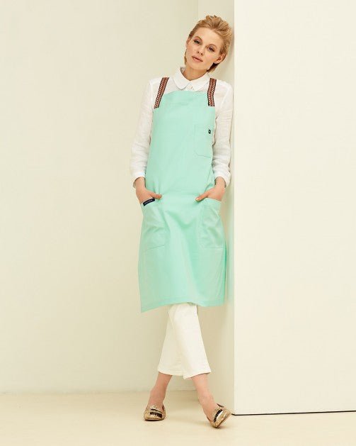 Lucio Verso Mint Cross - Back Apron - Caffeine Lab