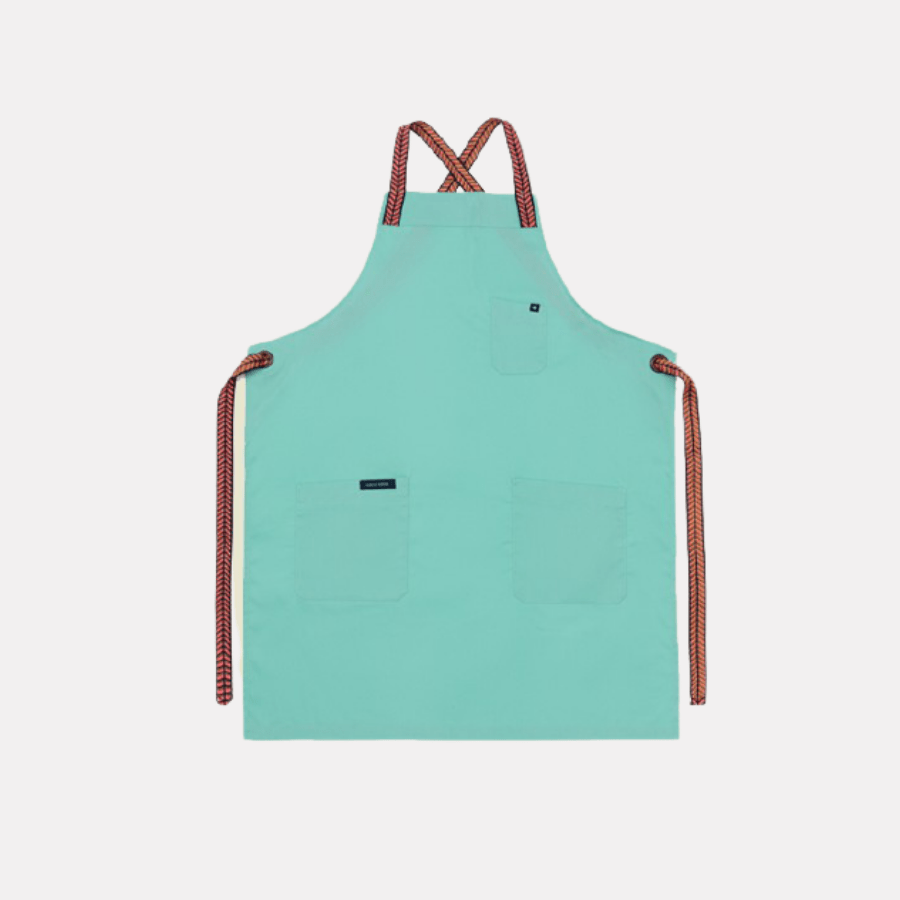 Lucio Verso Mint Cross - Back Apron - Caffeine Lab