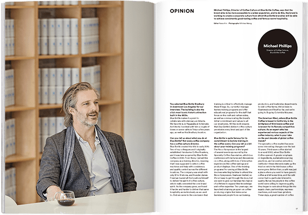 Magazine B - Issue 76 Blue Bottle Coffee - Caffeine Lab
