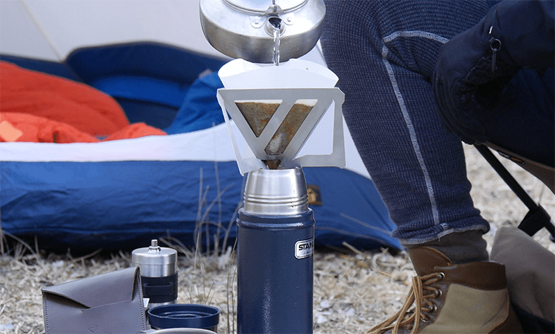 Munieq Tetra Portable Coffee Dripper Stainless Steel - Caffeine Lab