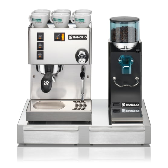 Rancilio Base Inox BS50 for Silvia Espresso Machine and Rocky Grinder - Caffeine Lab