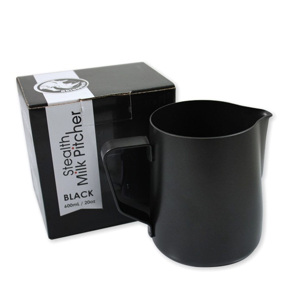 Rhino Stealth Milk Pitcher 600ml - Caffeine Lab