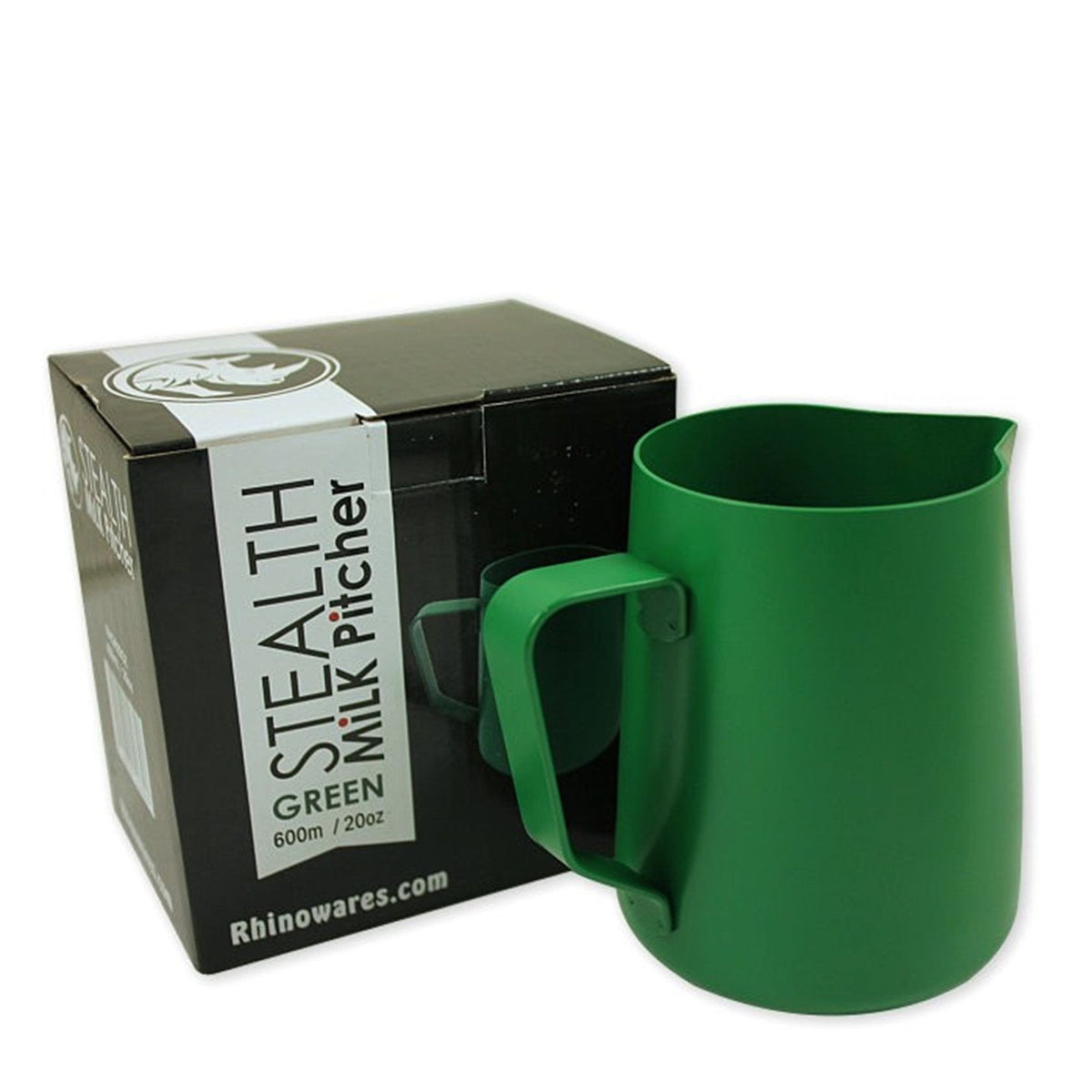 Rhino Stealth Milk Pitcher 600ml - Caffeine Lab