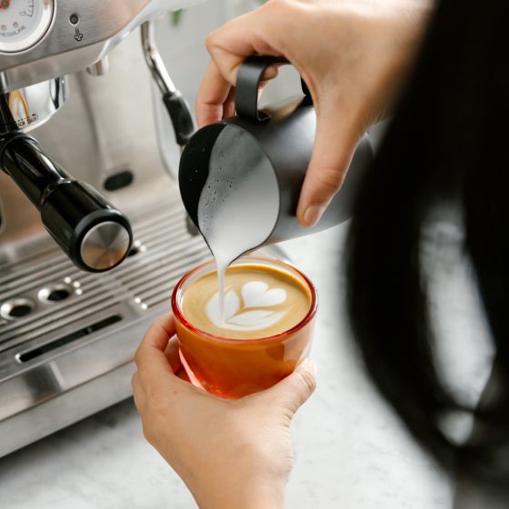 VERO Cappuccino Glass Cup 177ml - Caffeine Lab