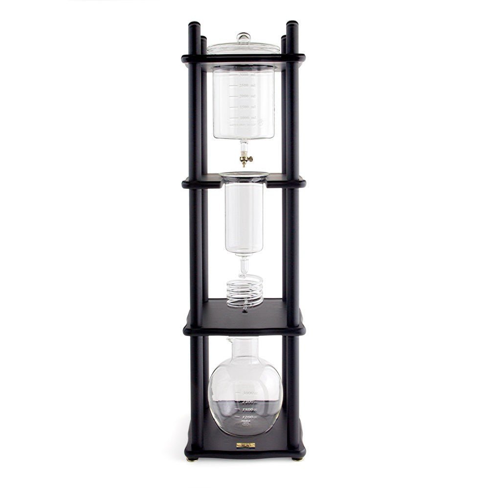 Yama Cold Drip Maker Wood Frame 25 Cups - Caffeine Lab