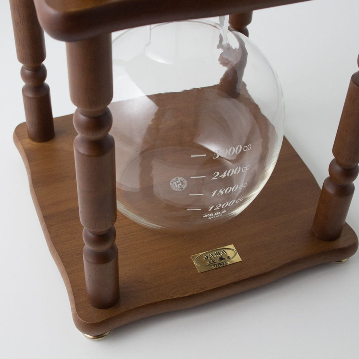 Yama Cold Drip Maker Wood Frame 25 Cups - Caffeine Lab